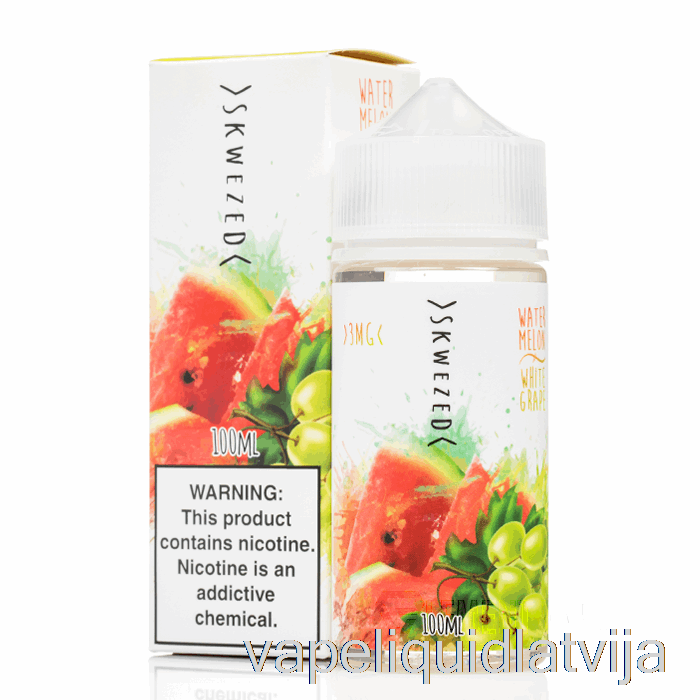 Arbūzs Baltā Vīnoga - Skwezed - 100ml 6mg Vape šķidrums